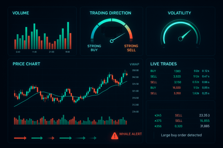 Crypto Trading Dashboard